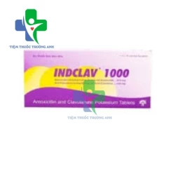 INDCLAV 1000 - Thuốc điều trị nhiễm khuẩn hiệu quả của Ấn Độ